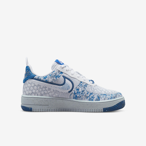 BUTY JUNIOR NIKE AIR FORCE 1 CRATER FLYKNIT NEXT NATURE  (GS) BIAŁE DM1060-100